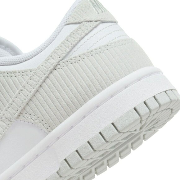 NIKE DUNK LOW "LIGHT SILVER CORDUROY" (WOMEN’S) SAME DAY SHIPPING - Picture 2 of 8
